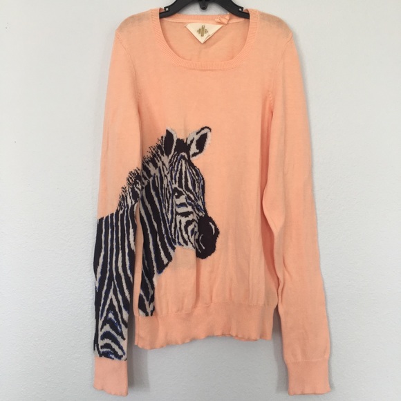 Anthropologie Sweaters - Anthropologie HWR Zebra Sweater